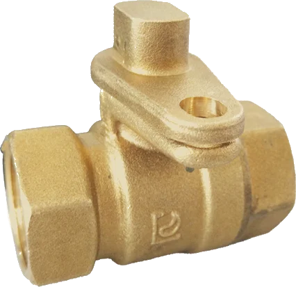 Brass Ball Valve with Lockwing