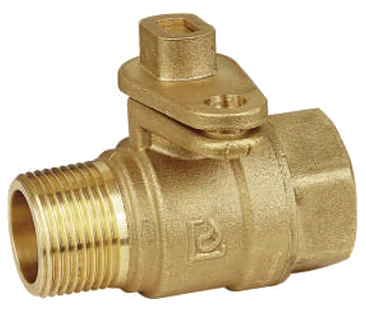 Brass Ball Valve with Lockwing